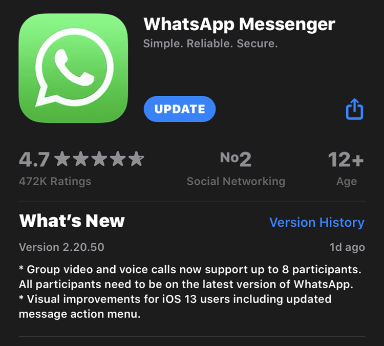 whatsapp官网下载苹果版本,download whatsapp for ios