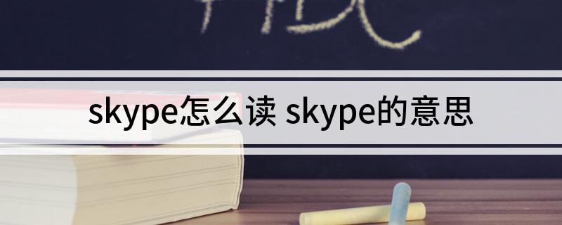 skype是啥意思?,skype是干什么用的